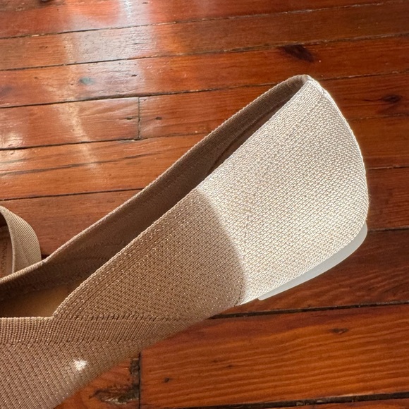 Cynthia Rowley Shimmer Calla Pointed Toe Textile Ballet Flats Size 10 NWT - Picture 6 of 8